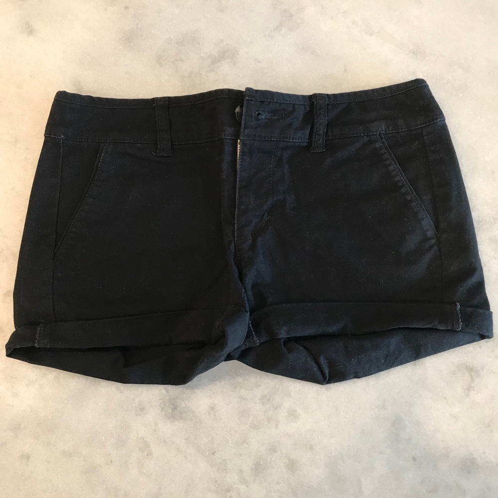 American Eagle Outfitters Black Shorts